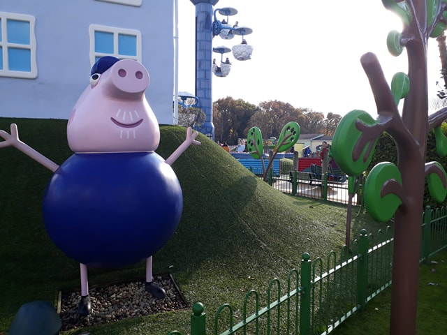 Grandpa pig at peppa pig world