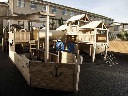 Lodge with a view at Chesil Vista Holiday Park