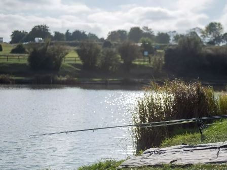 Fishing lake at Haven Kent Coast holiday park (previously Allhallows)