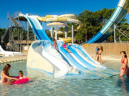 Waterpark at Eurocamp Atlantic Club Montalivet