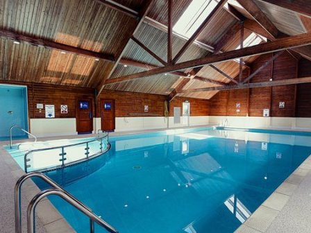 Swimming pool at Barmouth Bay Holiday Park