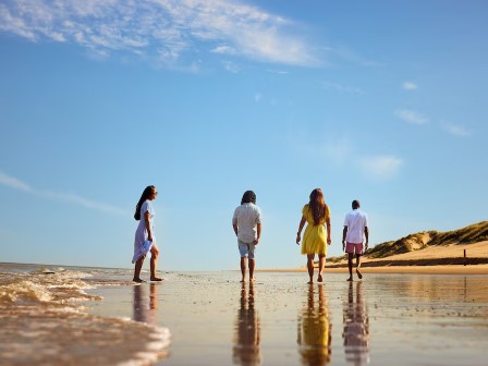 Beach near Center Parcs Park de Haan