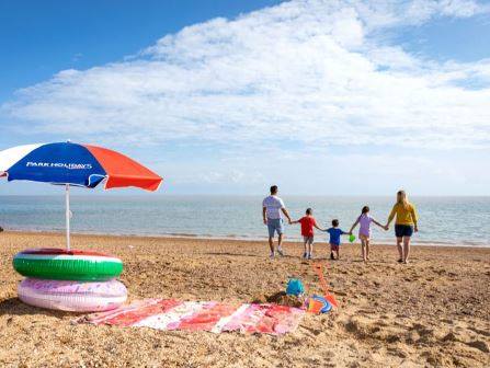 St Osyth Beach holiday park beach trip