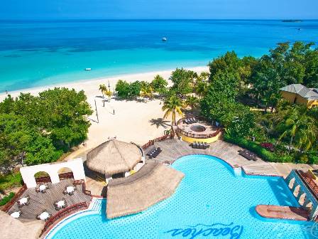 Swimming pool at Beaches Negril resort