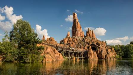 Big Thunder Mountain at Disneyland Paris