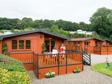 Lodge at Blairgowrie Caravan Park