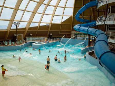 Bluestone Blue Lagoon Swimming pool in Wales