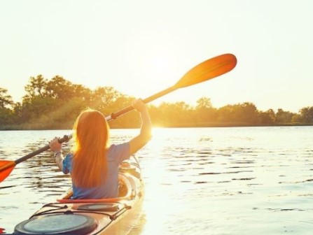 Kayaking at Bluestone