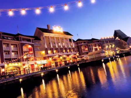 Disney's BoardWalk Inn evening