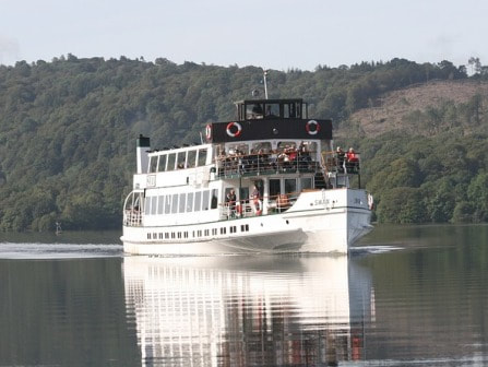 Pleasure boat on Windermere