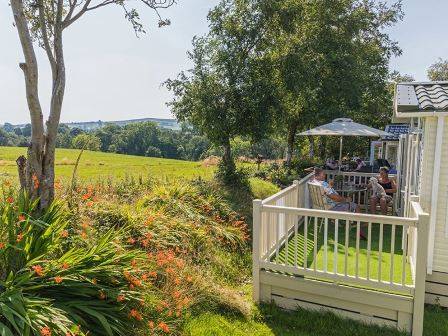 Lodges at Bowland Fell Holiday Park in Yorkshire