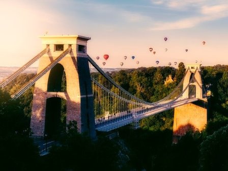 Clifton Suspension Bridge in Bristol