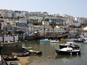 Boats at Brixham in Devon