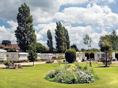 Norfolk Broads Country Park on a sunny day