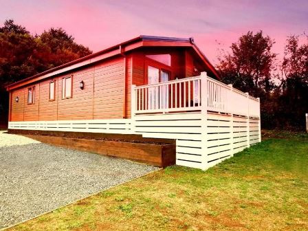 Caravans at Bucklegrove Holiday Park (image from Hoseasons)