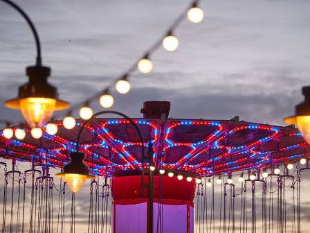 Funfair at Bognor Regis Butlins