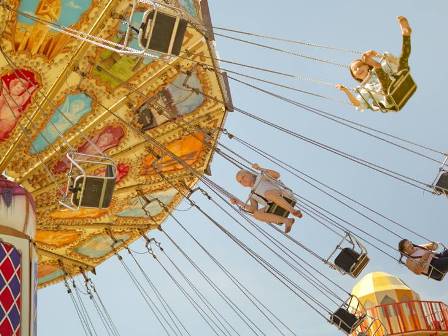 Funfair at Butlins Minehead