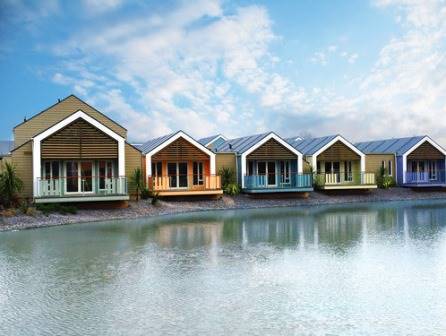 Waterside chalets at Butlins minehead