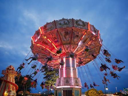 Funfair at Skegness Butlins