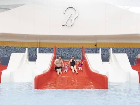 Waterslides at Butlins Bognor Regis