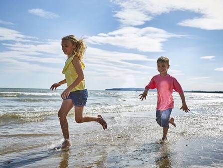 Beach at Camber Sands Holiday Park