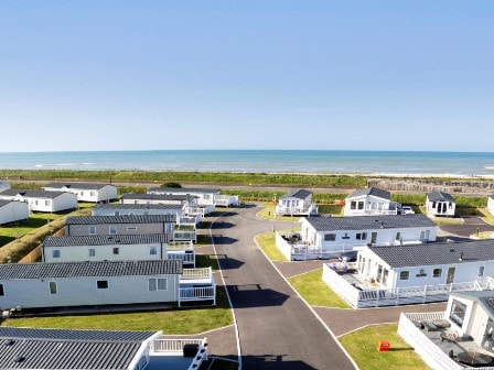 Caravans at Camber Sands Holiday Park