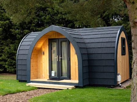 Glamping pod at Carlton Meres Holiday Park