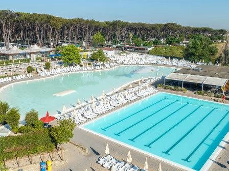 Eurocamp Camping Village Fabulous swimming pool