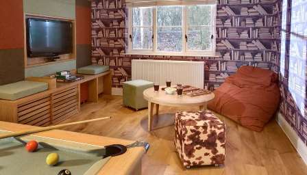 Center Parcs Exclusive Lodge games room