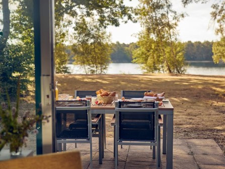 Dining table at Center Parcs Kempervennen in Netherlands