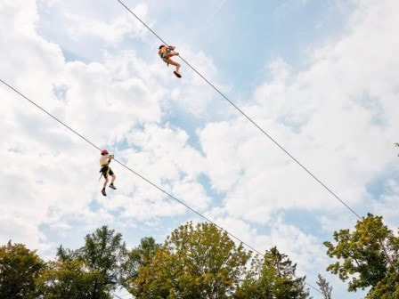 Center Parcs Kempervennen zip wire