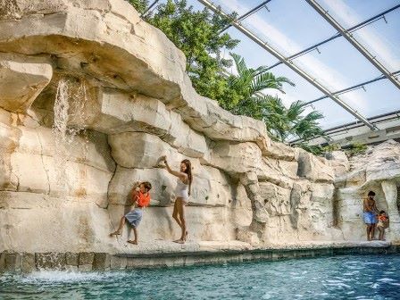 Center Parcs Les Bois Aux Daims aqua mundo wall