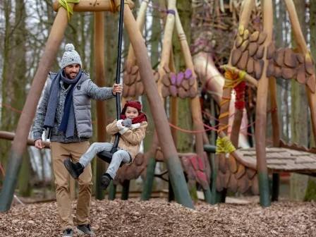 Playground at Center Parcs Villages Nature Paris