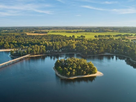 Center Parcs Vossemeren aerial view