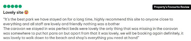 TripAdvisor review of church point holiday park