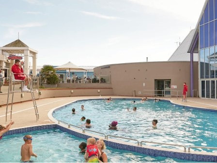 Haven Combe Haven Holiday Park outdoor swimming pool