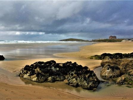 Newquay beach