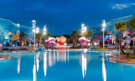 Swimming pool at Disney's Art of Animation Resort