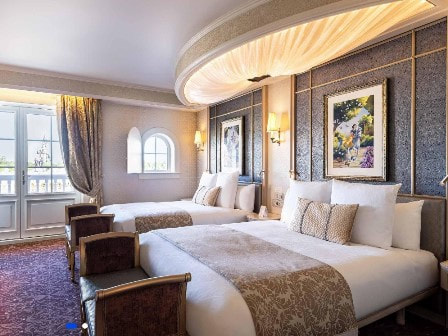 Castle Club room at Disneyland Hotel at Disneyland Paris