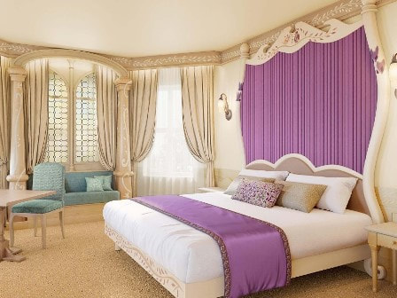 Rapunzel Suite at Disneyland Hotel at Disneyland Paris