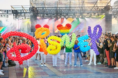 Pride event at Disneyland Paris