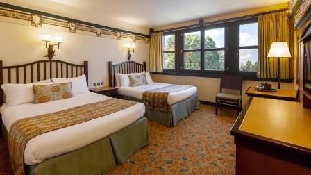 Disney's Sequoia Lodge bedroom