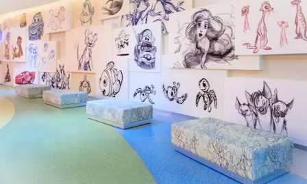 Disney's Art of Animation Resort sketches