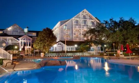 Swimming pool at Disney's Beach Club at Walt Disney World Florida