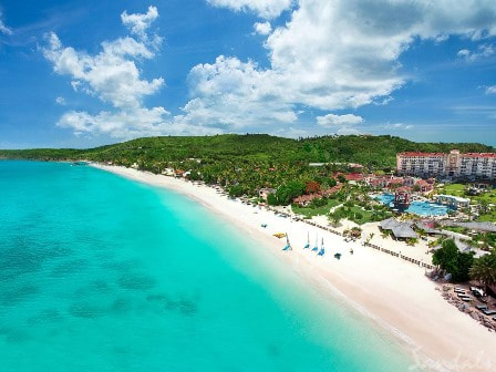 Beach at Sandals Grande Antigua