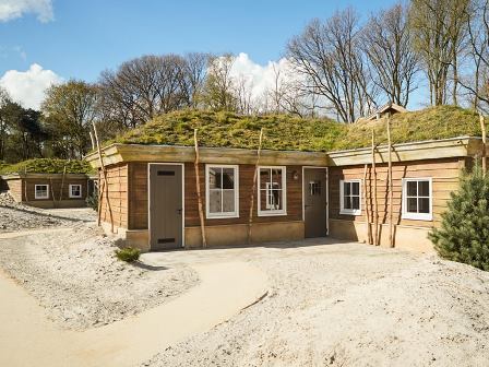 Efteling Loonsche Land Holiday Village exterior of lodge