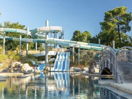 Eurocamp Le Palace waterpark in France