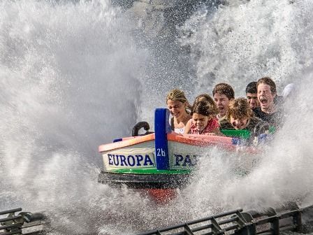 Water ride at Europa Park