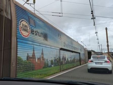 Le Shuttle Eurotunnel