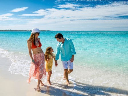 Family at Beaches Turks and Caicos